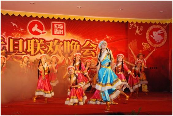 抒似火激情 譜盛世華章——仁和集團(tuán)2011年元旦聯(lián)歡晚會隆重舉行