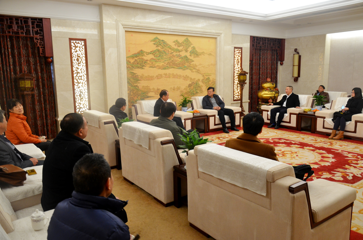 張威總經理會見勁牌公司董事長吳少勛